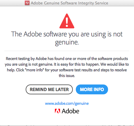 Block Adobe Genuine Software Integrity Service Mac