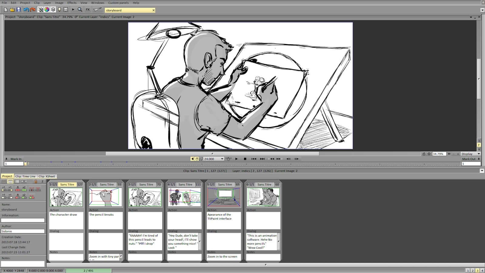 Storyboard software for mac